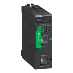 Modicon M340, moduł procesora, 1024 wejść/wyjść cyfrowych, 256 wejść/wyjść analogowych, Modbus, Ethernet