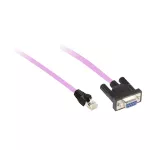 Przewod PLC LMC, SUB D9, RJ45, 3m