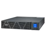 Easy UPS 1-fazowy On-Line, 3 kVA, do montażu w szafie 2U, 230 V, 6 gniazd IEC C13+1x IEC C19, gniazdo kart inteligentnych, LCD, wydłużony czas podtrzymania, bez akumulatorów, bez zestawu szyn