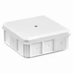 Puszka instalacyjna naścienna NSW90x90 biały