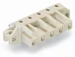 Gniazdo THT Pin lutowniczy 0,6 x 1,0 mm konstrukcja kątowa, jasnoszare 722-834/031-000