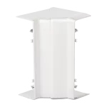 Optiline 45 - łącznik wewnętrzny - 185 x 55 mm - PC/ABS - biel polarna