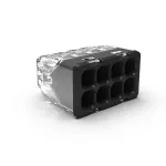 Szybkozłączka samozaciskowa bezgwintowa MINI PC218S transparentny