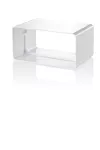 łącznik kanałów płaskich 110x55 mm, biały 020