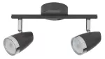 6513 Spot Karen LED 2x4W chrom, antracyt 230V, 50Hz