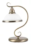 2752 Lampa stołowa Elisett E27/60W mosiądz ant. 230V, 50Hz