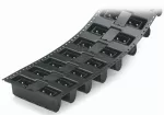 Wtyk THR Pin lutowniczy 1,0 x 1,0 mm konstrukcja prosta, czarny 231-232/001-000/105-604/997-405