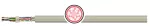 PAARTRONIC-CY LIYCY (TP) DIN47100, SZARY RAL 7032 20X2X0,75
