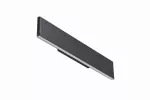 Azzardo kinkiet LED Norman wall L 17W 1020lm 3000K czarny AZ4177