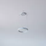 ALFREDO 525/U wisząca DIRECT LED PHILIPS LV 31,5W/5000lm/3000K/TD/CAS, 230V, srebrny aluminiowy (mat struktura) RAL 9006