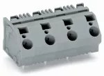 Złączka do płytek drukowanych 6 mm² raster 15mm 2-bieg, szara 745-1452