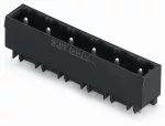 Wtyk THR Pin lutowniczy 1,0 x 1,0 mm konstrukcja prosta, czarny 231-233/001-000/105-604
