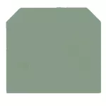 AP SAK4-10 GR 7042 Ścianka końcowa i przegroda do złączek, nr.katalogowy 1853970000