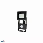 NAŚWIETLACZ LED SMD KASTEL 10W 6500K 820LM IP65 CZARNY CZ. PIR