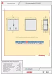 Obudowa poliestrowa - IP44/IP54, IK10, KS 80x80 daszek płaski