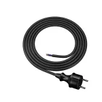 PP-40H/1,5M/2X1,5/H07RN Przewód przyłączeniowy z wtyczką prostą IP44; 2x1,5; H07RN-F; 1,5m; czarny