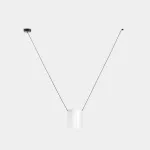 Pendant Attic Rectangular Shape V E27 15W White 768lm 00-7392-05-14