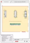 Obudowa poliestrowa - IP44/IP54, IK10, OSZI 26x80 daszek płaski