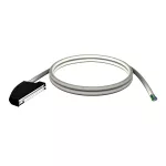 Modicon X80, zestaw kablowy, złącze 40 pin, 1 x luźne końcówki, do modułów wejść/wyjść M340, 3 m