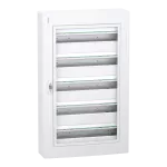 Obudowa PrismaSeT XS PSXS-5-24-NT-P, natynkowa, drzwi przezroczyste,  5 rzędów, 24 moduły w rzędzie, IP40, IK09