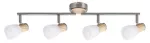 6489 Spot Gavin E-14 4x max 40W satynowy chrom/buk 230V, 50Hz