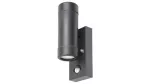 8835 Kinkiet Medina GU10 / 2 x max. 10W IP44 czarny matowy 230V, 50Hz