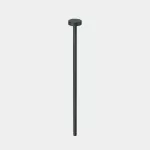 Streetlight IP66 Orbit 2,3m Covered LED 24W SW 2700-3200-4000K ON-OFF Fir green 1485lm 55-E097-E3-EH