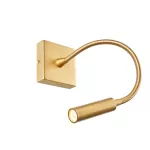 Reading lights Tip LED 4.2W LED warm-white 3000K TOUCH DIMMING Matte gold 175lm 05-5296-DN-DN