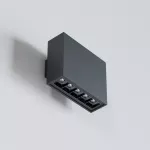 DENON K/01/R5 kinkiet 15W/1500lm/48D/930, czarny głęboki (mat struktura) RAL 9005