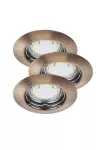 1048 Spot Lite 3W GU10/3x50W brąz 230V, 50Hz