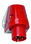 Wtyczka odbiornikowa naścienna Quick-Connect 16A 4p 400V IP44