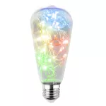 Żarówka Dekoracyjna LED Świetliki ST64 E27 2W 230V RGB