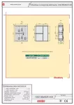 Obudowa poliestrowa - IP44/IP54, IK10, OSZ 66x80/4+4/8 daszek płaski