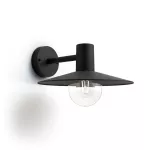 Skua wall lantern black 1x42W 230V myGarden Kinkiet