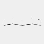 Lineal lighting system Apex "M" Pendant 86.8W LED warm-white 2700K CRI 92 DALI White IP40 6252lm AW41-72V9BEDS14