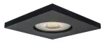 Light Prestige oczko stropowe Lagos GU10 kwadratowe czarne IP65 LP-440/1RS BK square