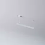 AVAR 850 wisząca, dyfuzor oval OPAL, LED PHILIPS LV 19,2W/3170lm/940, 230V, biały sygnałowy (mat) RAL 9003
