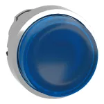 Harmony XB4 Główka przycisku wystającego z samoczynnym powrotem LED niebieska metalowa