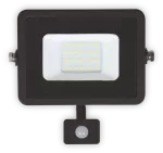 Naświetlacz PLATI 20W 1600lm 860 IP44 black sensor 220-240V