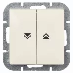 WP-11P/M Wyłącznik żaluzjowy-PERŁA- p/t 10A, 250V; beżowy