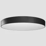 ABA PREMIUM 1600 plafon, LED PHILIPS LV 432W/52800lm/4000K, 230V, czarny głęboki (mat struktura) RAL 9005