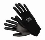 RĘKAWICE ROBOCZE NYLON/PU CZARNE 10