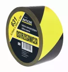 TAŚMA OSTRZEGAWCZA 631 ŻÓŁTO-CZARNA 50 mm x 33 m
