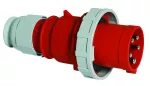 Wtyczka TE 63A 4p 400V IP67