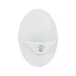 Lampka nocna LED 1W 230V biała C03-LE4-BI