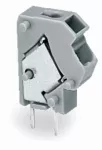 2-przew modul zł do płytek druk 0,75 mm² RM 5/5,08 mm 1-bieg, jasnoszary 254-803