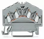 4-przewodowa złączka przelotowa 2,5 mm², pomarańczowa 280-946