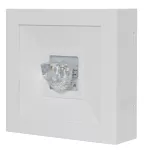 Oprawa LOVATO N ECO LED 1W 120lm (opt. asym.) 3h jednozadaniowa biała