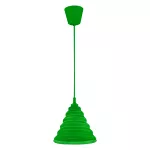 Lampa sufitowa Moderna K1 E27 60W zielona