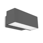 Wall fixture IP66 Afrodita LED 300mm Single Emission LED 21.5 LED warm-white 3000K ON-OFF Urban grey 1984lm